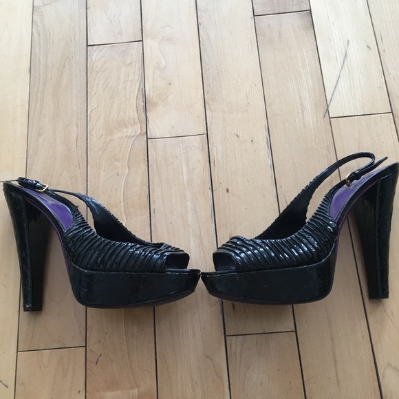 Miu Miu Platform Slingbacks - Picture 4 of 7